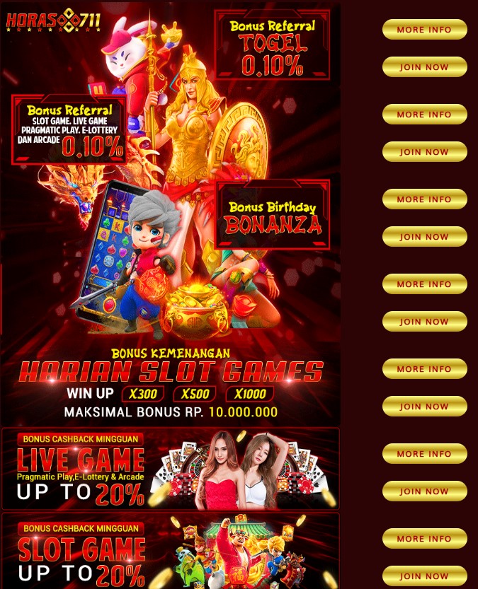 Promo Terbaik Yang Diberikan Horas711