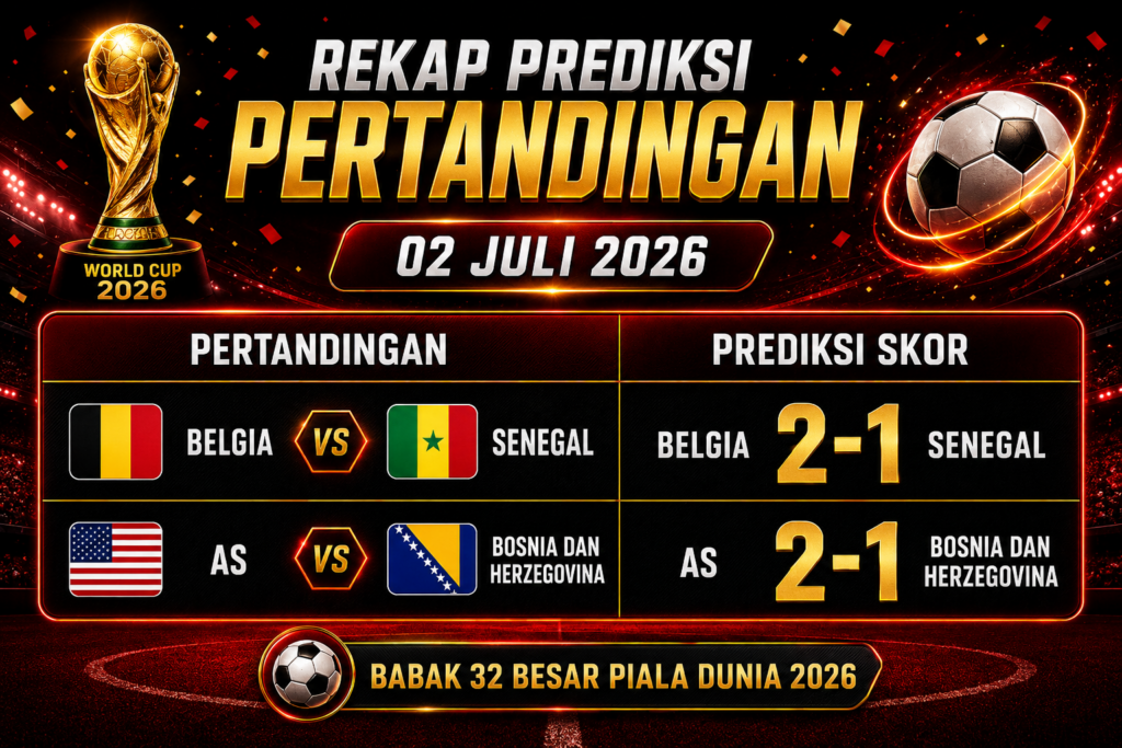 Jadwal dan Prediksi tepat